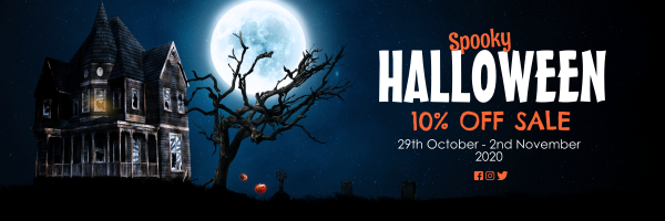 Halloween_Spooky_Sale_Banner - design template - 1039