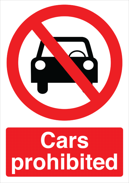 Cars_Prohibited - design template - 1207