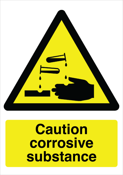 Caution_Corosive_Substance - design template - 1209