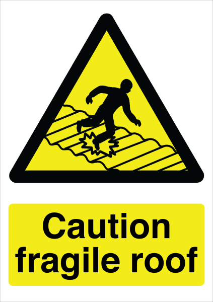 Caution_Fragile_Roof - design template - 1211