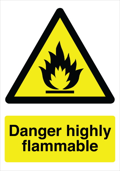 Danger_Highly_Flammable - design template - 1216