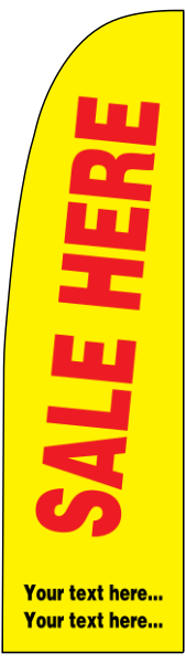Sale_Here_Flag - design template - 1239
