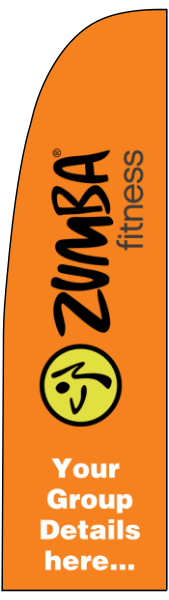Zumba_Fitness_Flag_1 - design template - 1245