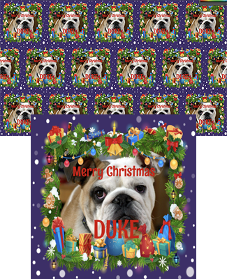 Christmas_Wrapping_Paper_1 - design template - 1398