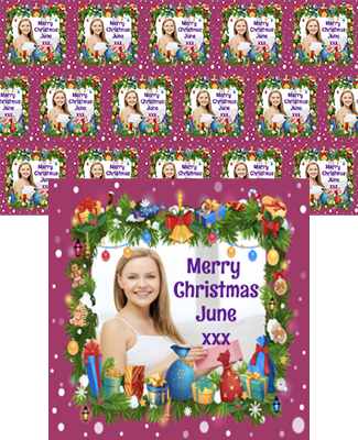 Christmas_Wrapping_Paper_2 - design template - 1399