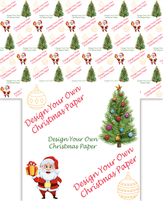 Design_My_Own_Christmas_Wrap - design template - 1407